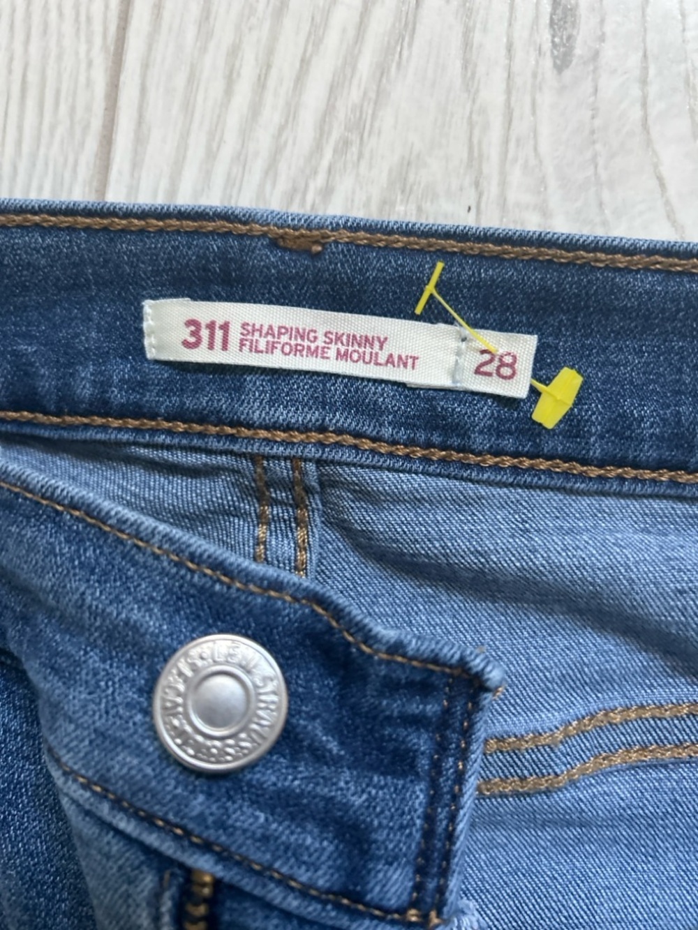 Levi's 311 Shaping Skinny Jeans in Classic Blue Denim